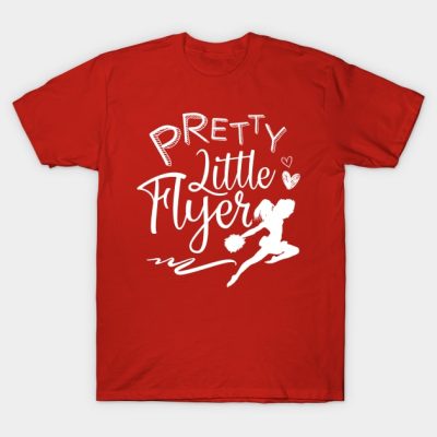 Funny Cheerleader Cheerleading Gift Tee Pretty Lit T-Shirt Official Cheerleading Merch