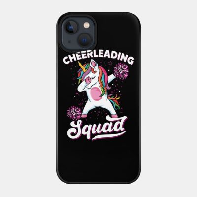 Magical Cute Dabbing Unicorn Cheer Funny Cheerlead Phone Case Official Cheerleading Merch