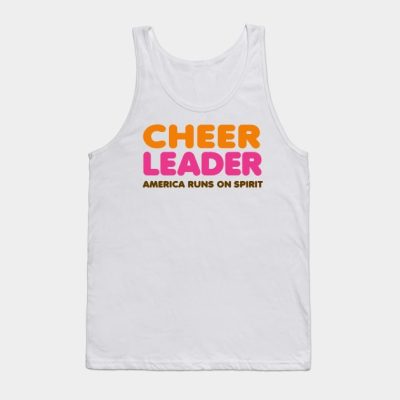 America Runs On Spirit T Shirt Tank Top Official Cheerleading Merch