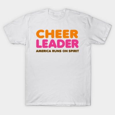 America Runs On Spirit T Shirt T-Shirt Official Cheerleading Merch