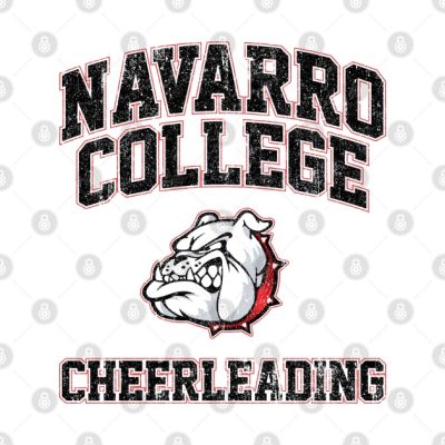 Navarro Bulldogs Cheerleading Variant Tapestry Official Cheerleading Merch