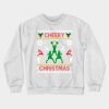 Cheerleading Merry Christmas Crewneck Sweatshirt Official Cheerleading Merch