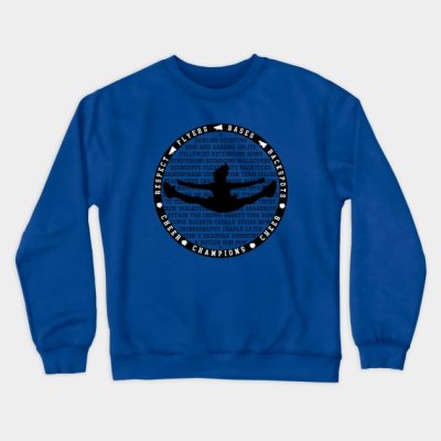 Respect Cheer Crewneck Sweatshirt Official Cheerleading Merch