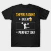 Beer Day Cheerleading Cheerleader T-Shirt Official Cheerleading Merch