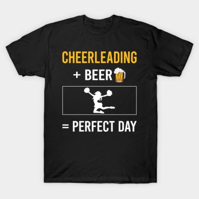 Beer Day Cheerleading Cheerleader T-Shirt Official Cheerleading Merch