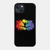 Rainbow Gymnast Splatter Phone Case Official Cheerleading Merch