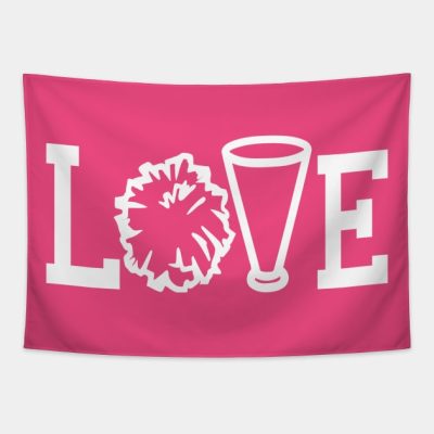 Cheerleading Love Cheer Tapestry Official Cheerleading Merch