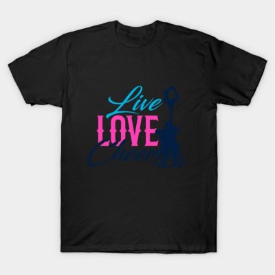 Live Love Cheer T-Shirt Official Cheerleading Merch