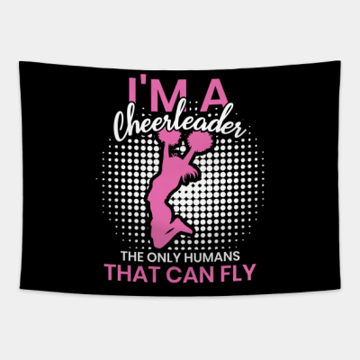 Cheerleader Cheerleading Cheer Gift Sports Footbal Tapestry Official Cheerleading Merch