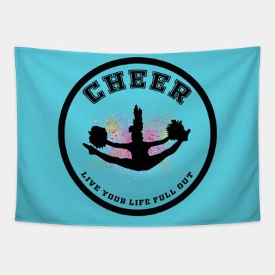 Cheer Circle Live Your Life Full Out Tapestry Official Cheerleading Merch