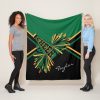 cheer cheerleader dark green gold black fleece blanket rff948b9e32974afc9e580b6dacebb693 ee3yx 8byvr 1000 - Cheerleading Gifts