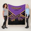 cheer cheerleader purple gold black 2 fleece blanket r1651060a32604ee9a166d51928eda046 ee3yx 8byvr 1000 - Cheerleading Gifts