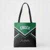 cheer dark green cheerleader outfit tote bag r45c3811b703241e18e10441c319c647c 6kcf1 1000 - Cheerleading Gifts