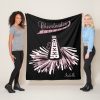 cheerleader pink glitter and black fleece blanket rc012b2cb1eba46d1ba8a7365c5e3cc03 ee3yx 8byvr 1000 - Cheerleading Gifts