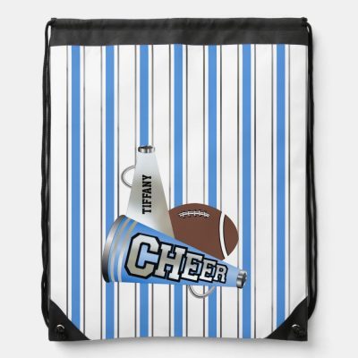 cheerleaders blue striped custom backpack rbaddd976a85f4c8385e9ecce94bb82a3 zffcx 1000 - Cheerleading Gifts