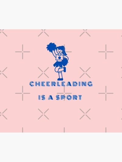 Cheerleading Is A Sport Tapestry Official Cheerleading Merch