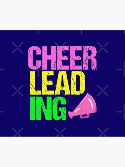 Cute Cheerleading | Neon Cheerleader Tapestry Official Cheerleading Merch