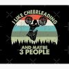 Cheerleading Lover Funny Gift Idea I Like Hobby Tapestry Official Cheerleading Merch