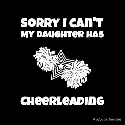 Sorry I Can'T My Daughter Has Cheerleading, Cheerleading Mom, Cheerleading Dad, Cheerleading Gifts Tote Bag Official Cheerleading Merch