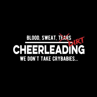 We Don'T Crybabies In Cheerleading Tote Bag Official Cheerleading Merch