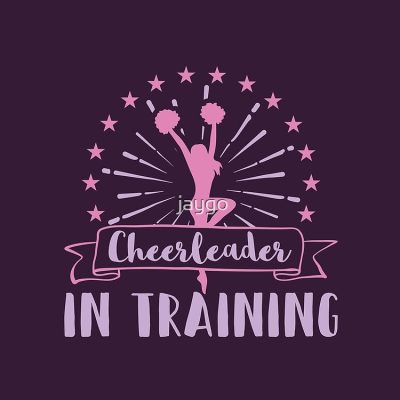 Cheerleader In Training Tote Bag Official Cheerleading Merch