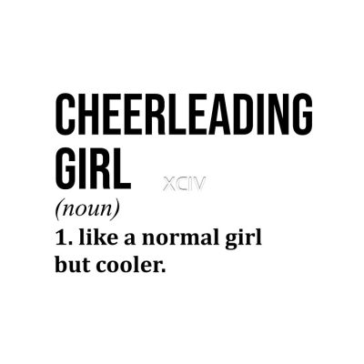 Cheerleading Girl Definition Tote Bag Official Cheerleading Merch