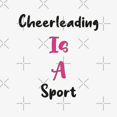 Cheerleading Is A Sport | College Frat Campus Tote Bag Official Cheerleading Merch