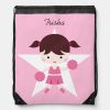 girl cheerleader pink uniform drawstring bag r287fbd3d87b6490c9e01560b1773bd51 zffcx 1000 - Cheerleading Gifts