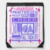 girls cheerleading typography in pink and purple drawstring bag r1ffb106b534441e1967c40495cd8d4a3 zffcx 1000 - Cheerleading Gifts