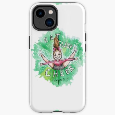 Eat, Sleep, Cheer, Repeat Iphone Case Official Cheerleading Merch