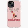 Just A Girl Who Loves Cheerleading. Iphone Case Official Cheerleading Merch