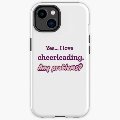 I Love Cheerleading Iphone Case Official Cheerleading Merch