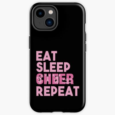 Eat Sleep Cheer Repeat Iphone Case Official Cheerleading Merch