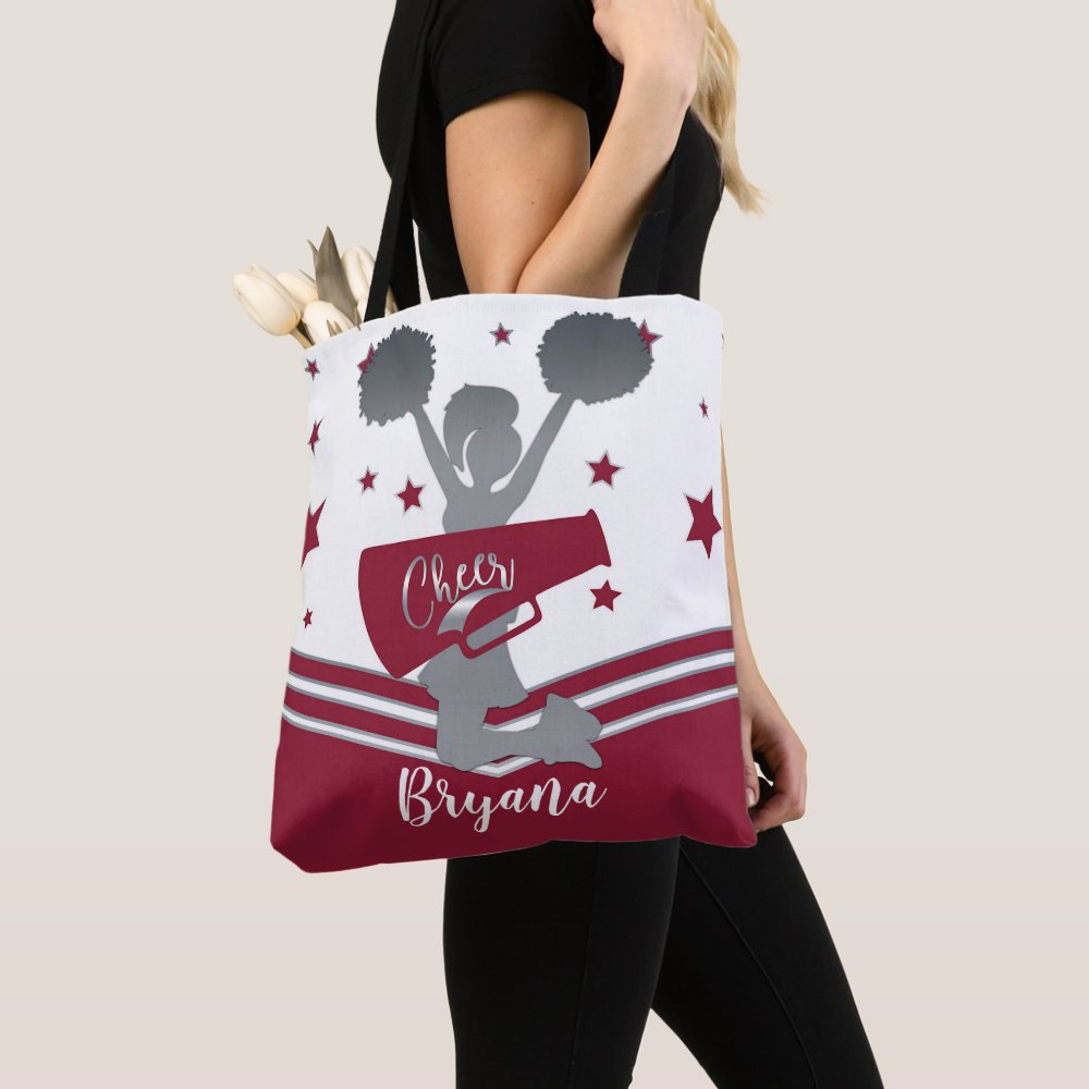 moon silver white stars cheer cheer leading tote bag r84089b100f584b06b185f061667d88bc eehl5 8byvr 1000 - Cheerleading Gifts