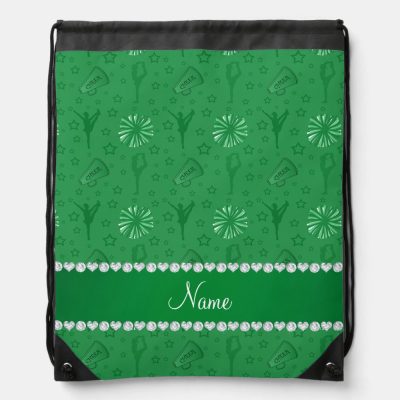 name green cheerleading pompoms bullhorns stars drawstring bag r6e04b44acfbe49fa9d6713dbe6aca6b8 zffcx 1000 - Cheerleading Gifts