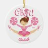 pink brunette cheerleader personalized ornament r0d348fa1a0264bb099c5ba2ace7b436c x7s2y 8byvr 1000 - Cheerleading Gifts