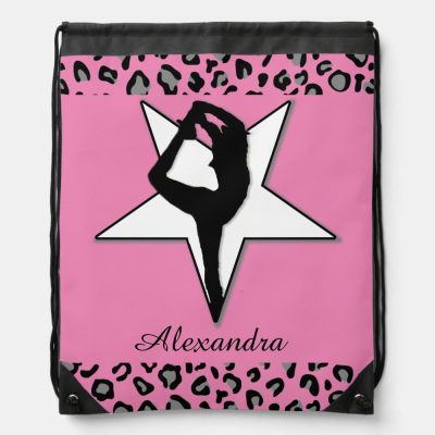 pink cheerleader cinch sack drawstring bag r62d17b269c374914a886678ff315f5a3 zffcx 1000 - Cheerleading Gifts