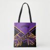 purple black gold cheerleader design tote bag r50ebf39849294a84ab913e76f9c330f0 6kcf1 1000 - Cheerleading Gifts