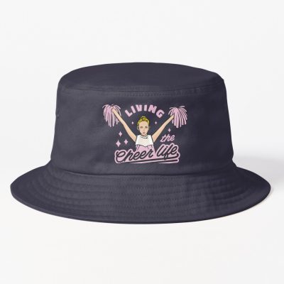 Living The Cheer Life Cheerleading Bucket Hat Official Cheerleading Merch