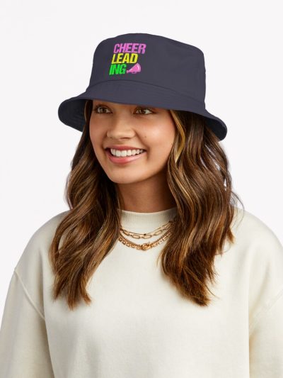 Cute Cheerleading | Neon Cheerleader Bucket Hat Official Cheerleading Merch