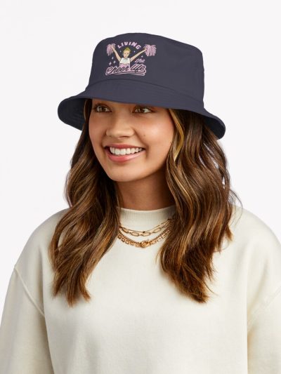 Living The Cheer Life Cheerleading Bucket Hat Official Cheerleading Merch