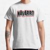 Navarro Cheer Logo - Black Glitter T-Shirt Official Cheerleading Merch