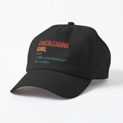 Cheerleading Girl Like A Normal Girl But Cooler - Funny Cheerleading Cap Official Cheerleading Merch