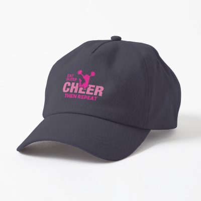 Eat Sleep Cheer Repeat Cap Official Cheerleading Merch