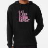 Eat Sleep Cheer Repeat Hoodie Official Cheerleading Merch