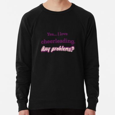 I Love Cheerleading Sweatshirt Official Cheerleading Merch