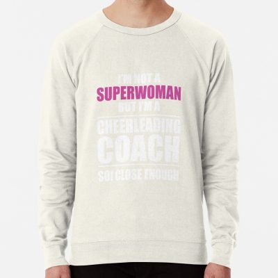 Superwoman Cheerleading Coach Sweatshirt Official Cheerleading Merch