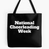 National Cheerleading Week Gifts, National Cheerleading Day Gifts Tote Bag Official Cheerleading Merch