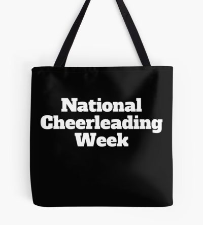 National Cheerleading Week Gifts, National Cheerleading Day Gifts Tote Bag Official Cheerleading Merch