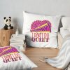 Cheerleading Sorry I Don'T Do Quiet Throw Pillow Official Cheerleading Merch